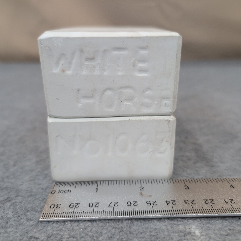 White Horse Milk Can Creamer Sugar Lids Mold Set Vintage Industrial Farmhouse - Picture 7 of 7